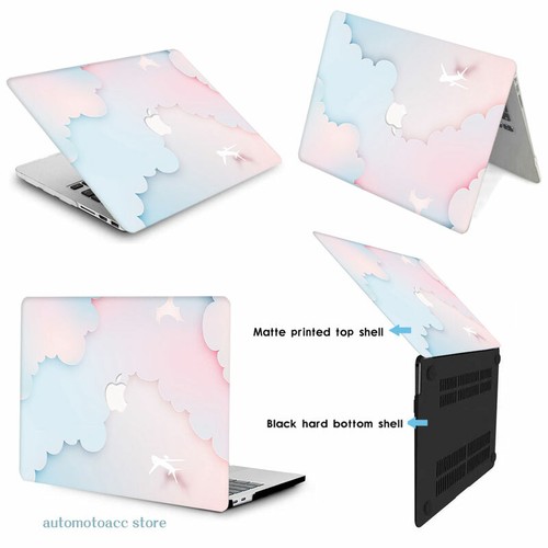 Dreamy Feather Dolphin Sky Case For Macbook M4 Pro 14 16 M3 Air 13 15 11 12 inch - Picture 5 of 24