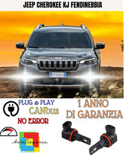 🔥KIT LED H10 JEEP CHEROKEE KJ 6000K BIANCO FENDINEBBIA 🔥