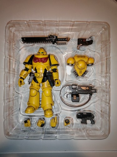 Joytoy Warhammer 40k 4 imperial fists intercessors 1/18 figurine - Photo 8/8