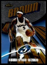 2003-04 Finest Kwame Brown Washington Wizards #37
