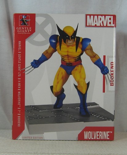 Wolverine Bookend Statue 189/500 Will Harbottle Gentle Giant Marvel SEALED - Picture 4 of 10