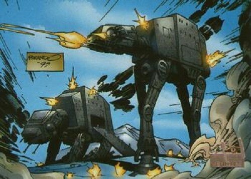 STAR WARS FAHRZEUGE BASIS / BASISKARTEN 1 BIS 72 VON TOPPS 1997 - Bild 37 von 78