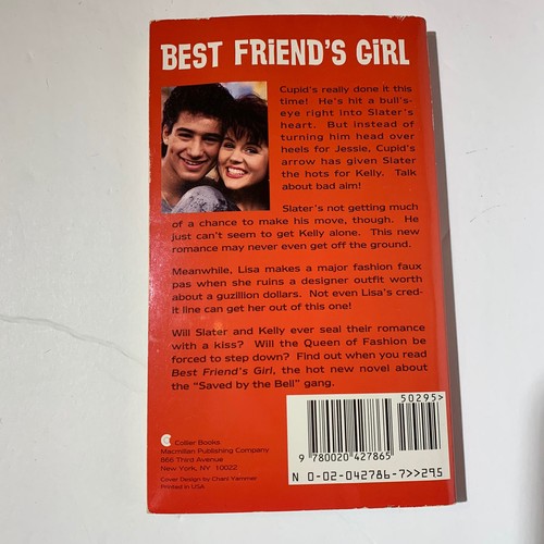 Saved by the Bell: Best Friend's Girl No. 14 by Beth Cruise (1994, Paperback) - Imagen 2 de 9