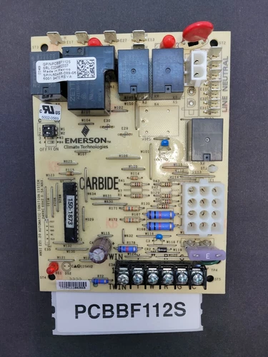 Rodgers Emerson White Carbide Control Board 50A55-289-05 PCBBF112S.