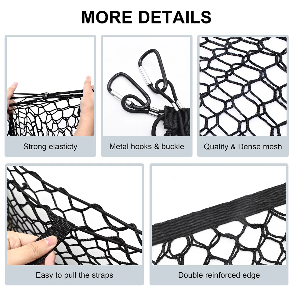 Red de carga estilo sobre maletero trasero para Chevrolet Tahoe / GMC Yukon 2015-2024 Foto 4 de 4