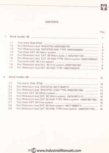 Yamazaki Mazak H-12, Mazatrol Power Center Operations and Tooling Manual 1983 - Picture 5 of 5