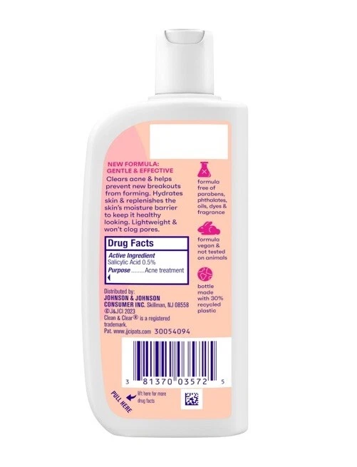 Crema hidratante facial de doble acción Clean & Clear Essentials 4 OZ, sin fragancia Foto 2 de 2
