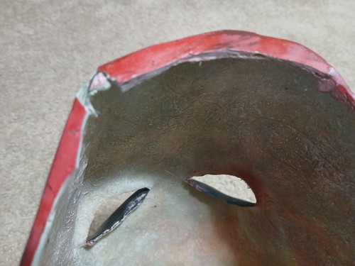 RED HOOD BATMAN JASON TODD HELMET DISPLAY PIECE ONLY READ HTF - Picture 9 of 13