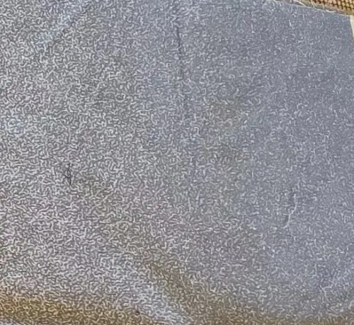 Vntg Sewing Fabric Robert Kaufman Ombre Blue & White Speckled 1/2ydx45" Cotton - Picture 2 of 4