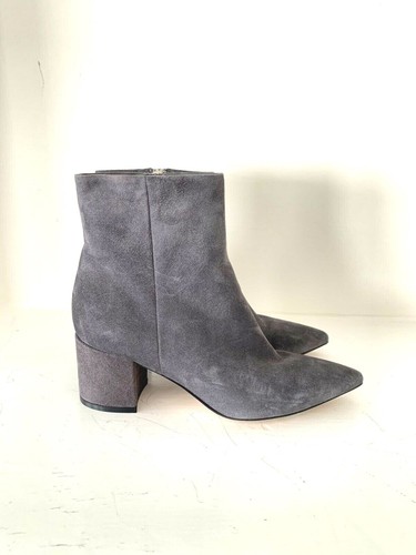Gianvito Rossi graue Wildleder-Booties Größe 5,5 - Bild 1 von 8