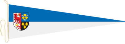 Langwimpel Finnland – 30 X 150 Cm, Polyester, Wetterfest Mit Metallösen