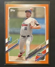 2021 Topps Pro Debut Jordan Balazovic Orange 19/25 Minnesota Twins PD-33 RC