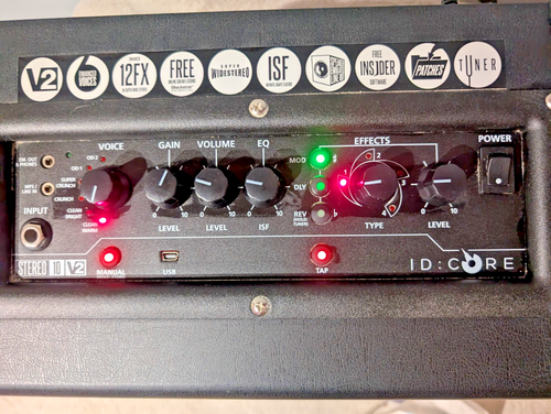 Rare LTD Edition Sugar Skull Blackstar ID:CORE Stereo 10 V2 Guitar AMP PSU Box - Picture 3 of 12