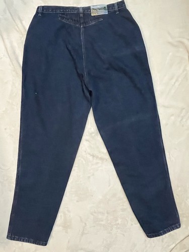 Rockies Jeanswear Co Blue Jeans Size 19/20 Bareback Vtg 32x31 High Rise Tapered - Picture 3 of 13