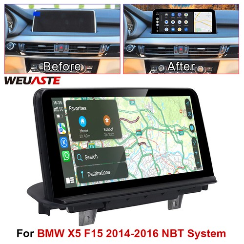 For BMW X5 F15 2014-16 NBT System Android Auto Carplay 10.25'' Car Linux Screen - Foto 1 di 12