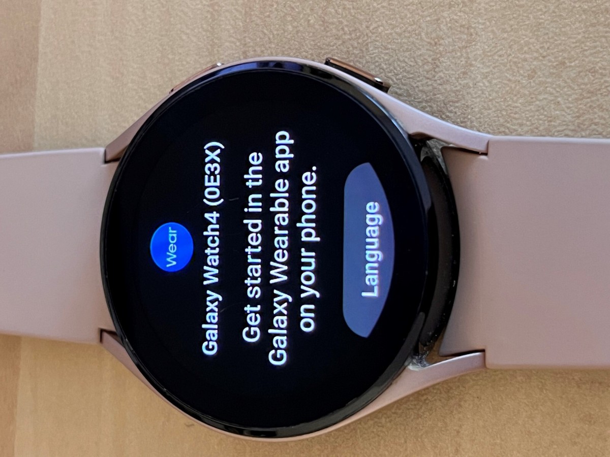 Unlocked Samsung Galaxy Watch 4 40mm Aluminum Smart Watch | eBay