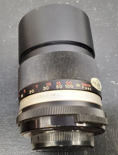 Vintage -Vivitar 1:2.8 -F=135mm -Auto Lens, Japan - UN-tested - READ - Picture 6 of 10