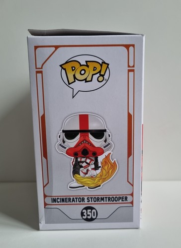 Funko Pop! Vinyl Star Wars Incinerator Stormtrooper #350 The Mandalorian - Picture 2 of 7