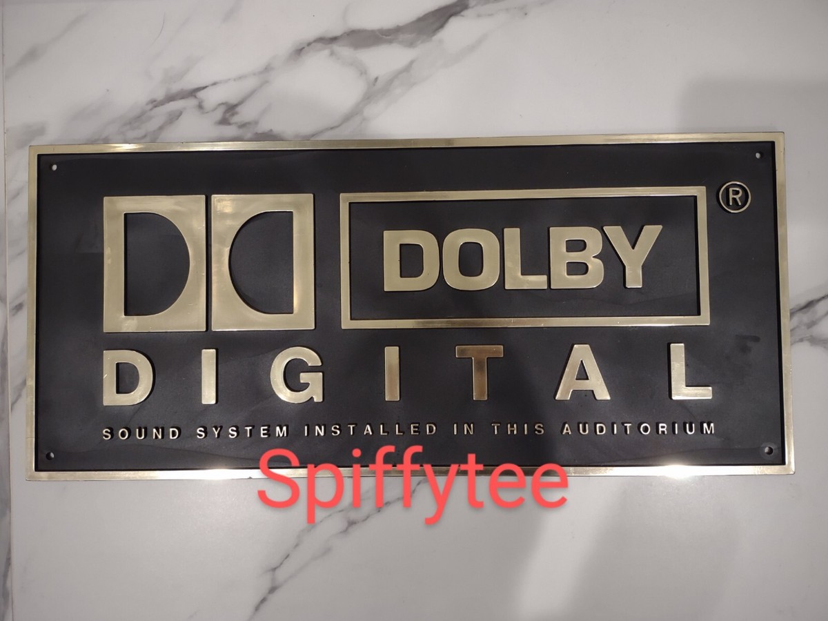 ドルビーデジタル・サウンド・ロゴプレート