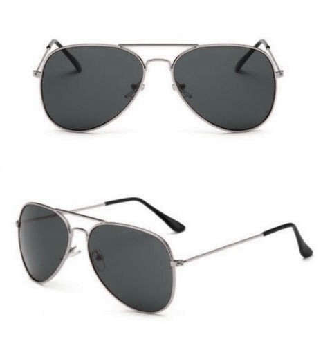 UNISEX SUNGLASSES Womens Mens Ladies Vintage Retro Black Silver UV400 UNISEX SUNGLASSES Womens Mens Ladies Vintage Retro Black Silver UV400