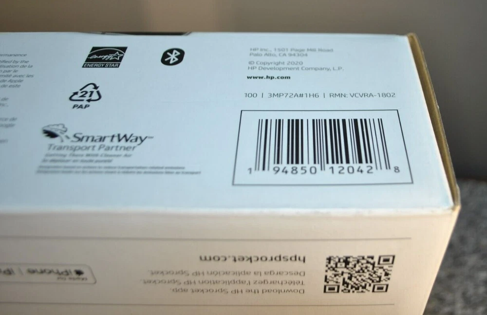 HP Sprocket Studio Digital Photo Printer Bundle Instant 4x6 Paper + Extra!  NIB!