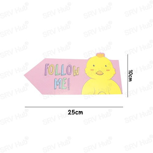 🐣Easter Egg Hunt Party Game Decor Trail Arrow Signs Bunny Feet Rabbit Footprint - Picture 94 of 113