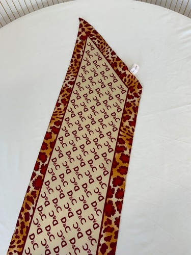 Bufanda Pequeña Vintage Monograma Regalo Para Mujer FO704 - Imagen 6 de 11