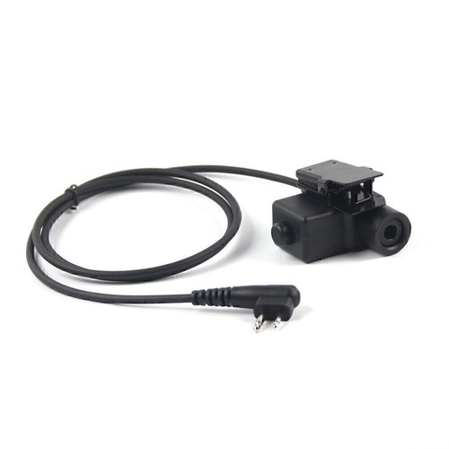 High Quality U94 PTT Cable Plug Headset Adapter For Motorola GP-88 GP-2000 Radio - Photo 3/9