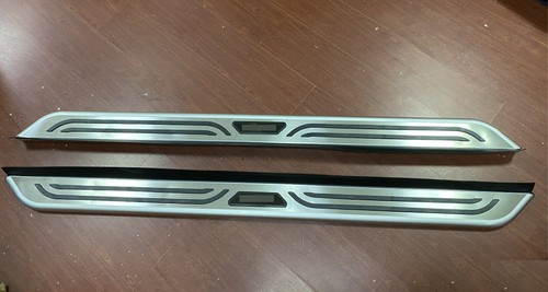 Silver Running Board fits for Honda Pilot 2023 2024 Side Step Nerf Bar Stair 2PC - Picture 3 of 7