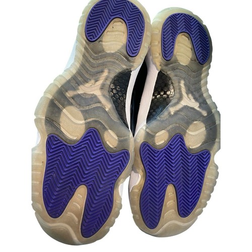 Nike Air Jordan 11 Retro Concord (2018) 378037–100 Black White Size 10.5 Sneaker - Picture 12 of 12