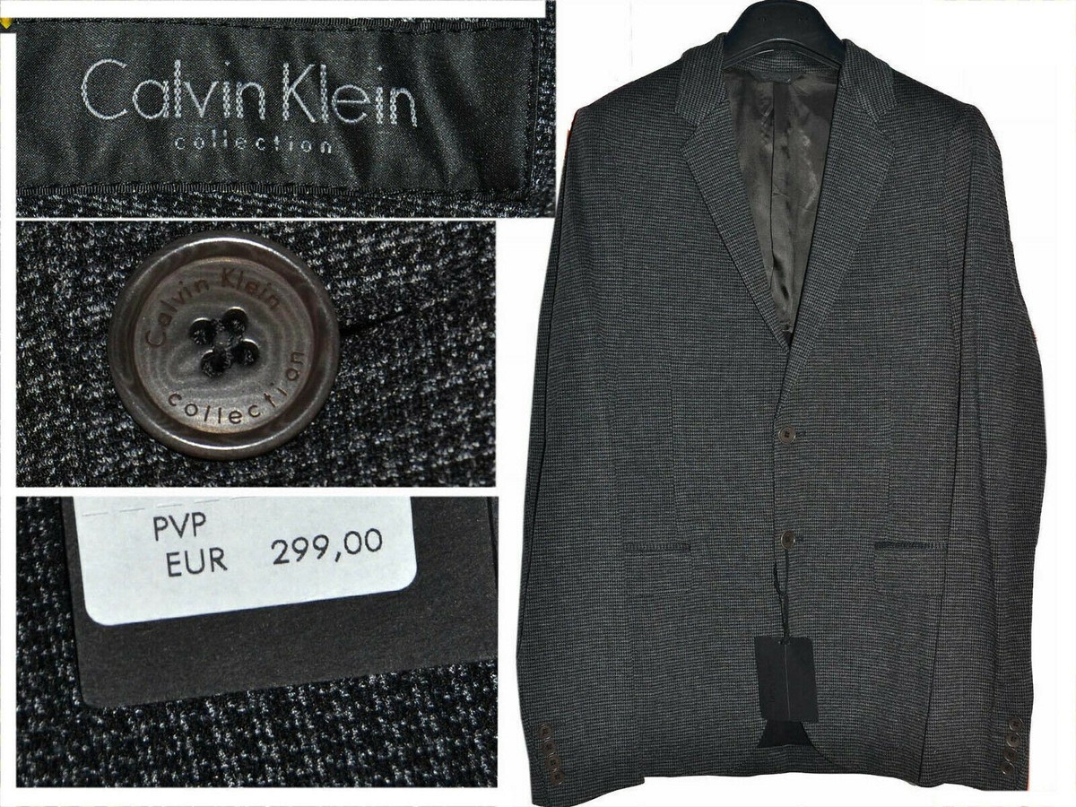 CALVIN KLEIN Jacket Man 36 US / 36 UK / 46 EU / S UP TO - 80% CK03 T2G