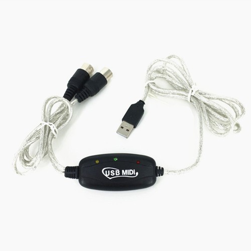 180 X2cm MIDI Music Line Piano-Midi-Controller-Kabel Midi-Kabel Auf USB - Bild 11 von 11