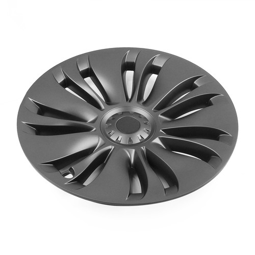 4pcs Gray 19" Hub Cap Hubcap Wheel Cover Rim Cap For Tesla Model Y 2020-2024 - Picture 11 of 23