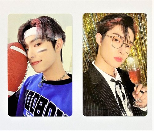 ミンギ 直筆 サイン アチズ ポストカード ateez mingi sign