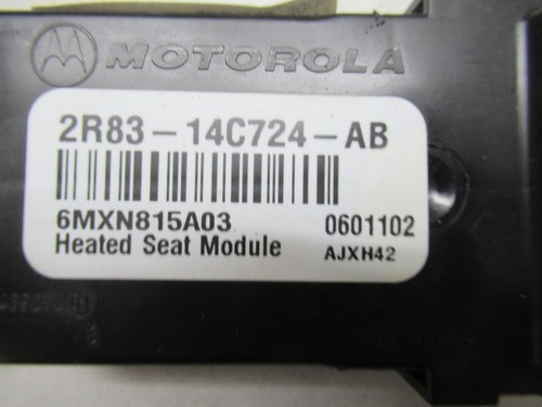 RANGE ROVER SPORT L320 2006 2.7 TDV6 BEHEIZTES SITZMODUL ECU 2R83-14C724-AB - Bild 2 von 3