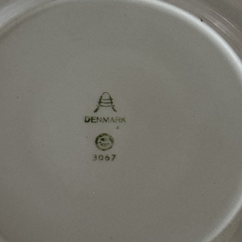 Set of x5~Royal Copenhagen "Blue Line"~Small Plates~7 1/8"~3067~Dessert/Pie~EUC - Picture 3 of 3