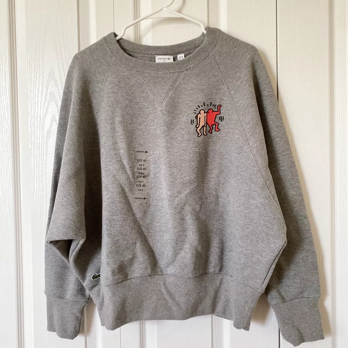 Lacoste x keith haring sweater hotsell