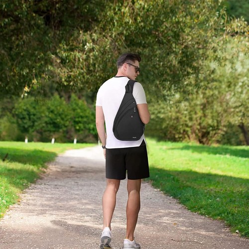 Mochila Bandolera Bandolera de Viaje con Cuerda en Forma de Abanico Mochila de Hombro - Imagen 6 de 25