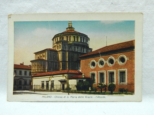 Postal de Milano Piazza