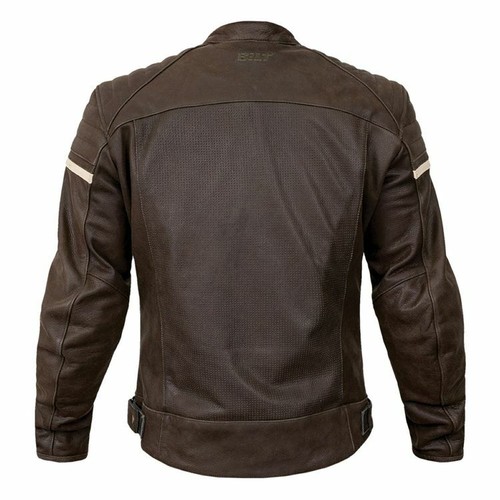 Bilt to ride Leather motorcycle Jacket brand new nwt BROWN size USA 38-40 MEN'S - Picture 3 of 3