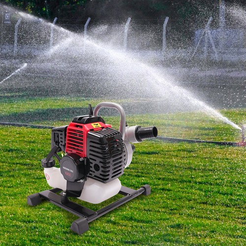 2 Takt 52cc Gasbetriebene Wasserpumpe Garten Wassertransfer Bewässerung Pumpe - Bild 5 von 19