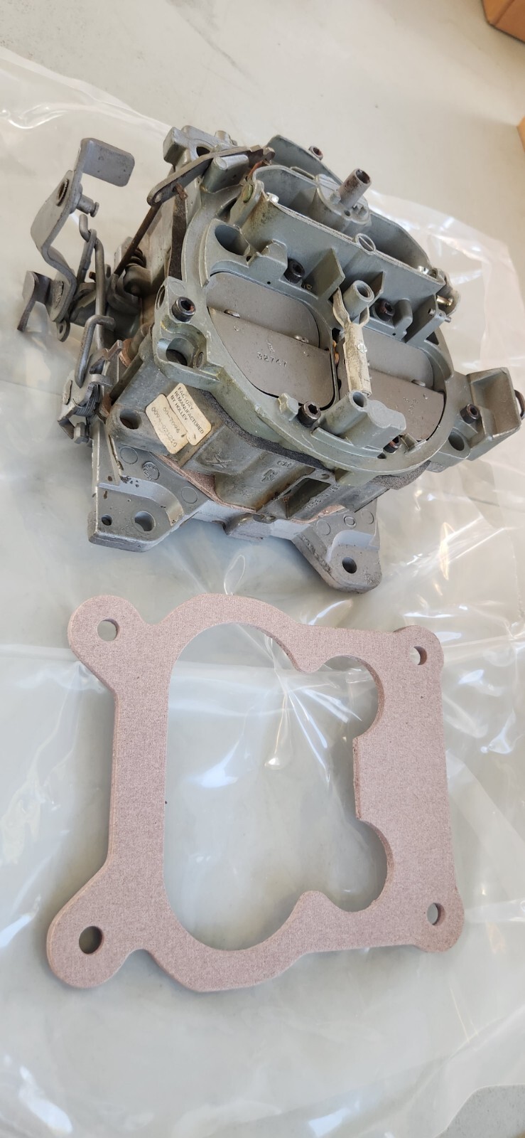 1968 Quadrajet Carburetor 7028212 E8 DH GM Chevelle Camaro Nova  