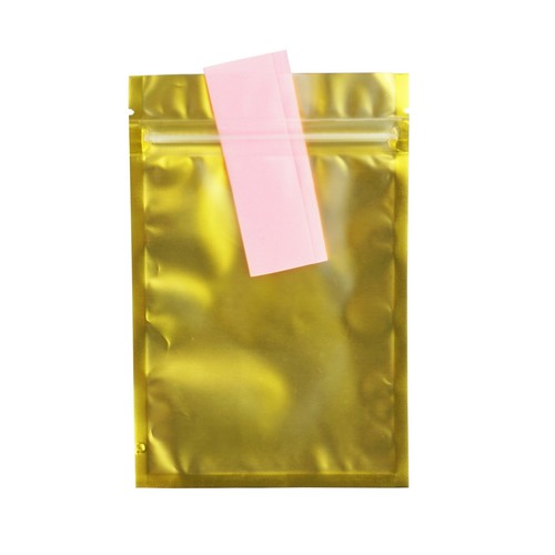 Sacchetti di tenuta termica in plastica poli oro sacchetti per conservazione sicuri per alimenti per caramelle liofilizzate - Foto 8 di 12