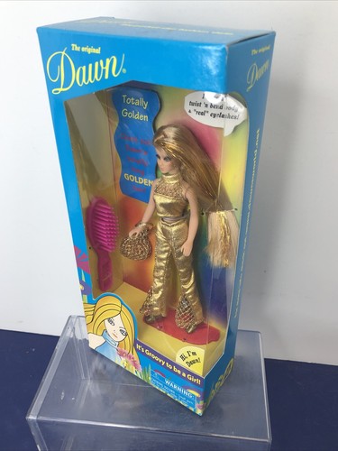 6” Dawn Fashion Doll Repro Checkerboard Toys Totally Golden Dawn 2003 NRFB #U - Picture 15 of 20