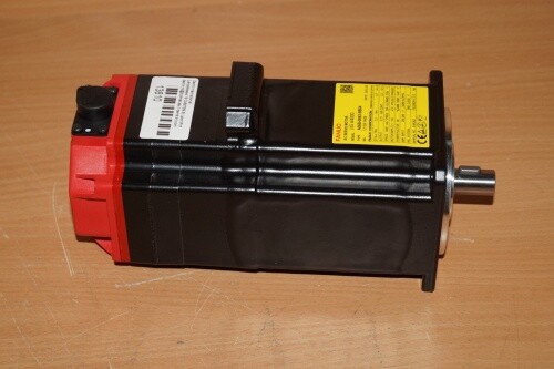 Fanuc A06B-0063-B804 Model Ssis 4/4000 AC Servo Motor + Pulsecoder A860-2020-T34 - Picture 2 of 4