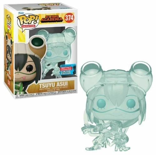 Funko Pop! Vinyl: My Hero Academia - Tsuyu #374 Fall Convention + Pop Protector