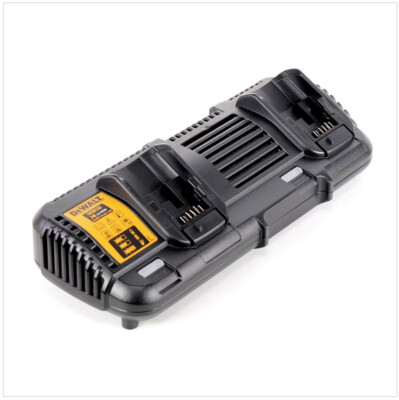 Dewalt DCB 132 2-fach FlexVolt Doppel Schnell Ladegerät für 10,8 V - 54 V Akkus 