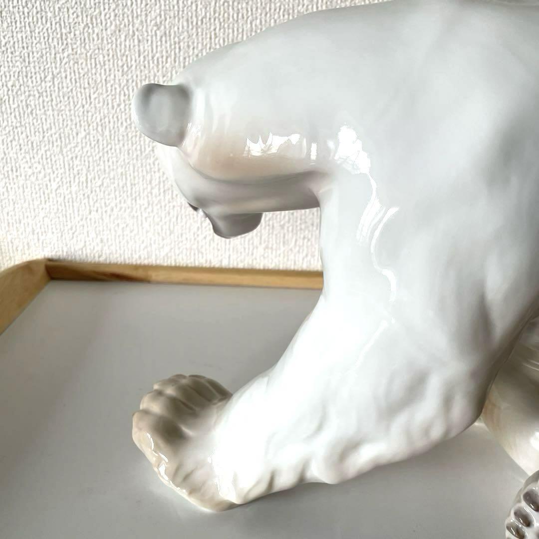 B&G Polarbear Large Knud Kyhn Ceramic Figure Denmark 1980s B&G Polarbear Large Knud Kyhn Ceramic Figure Denmark 1980s