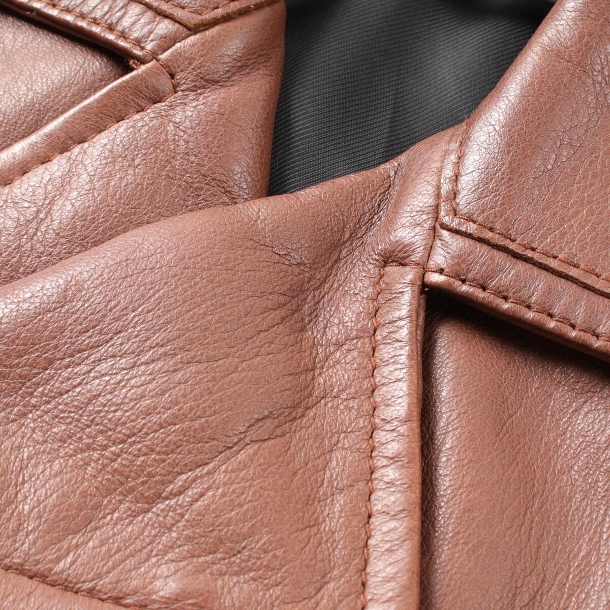 BALENCIAGA motorcycle jacket 256302 Lamb leather Brown Used BALENCIAGA motorcycle jacket 256302 Lamb leather Brown Used
