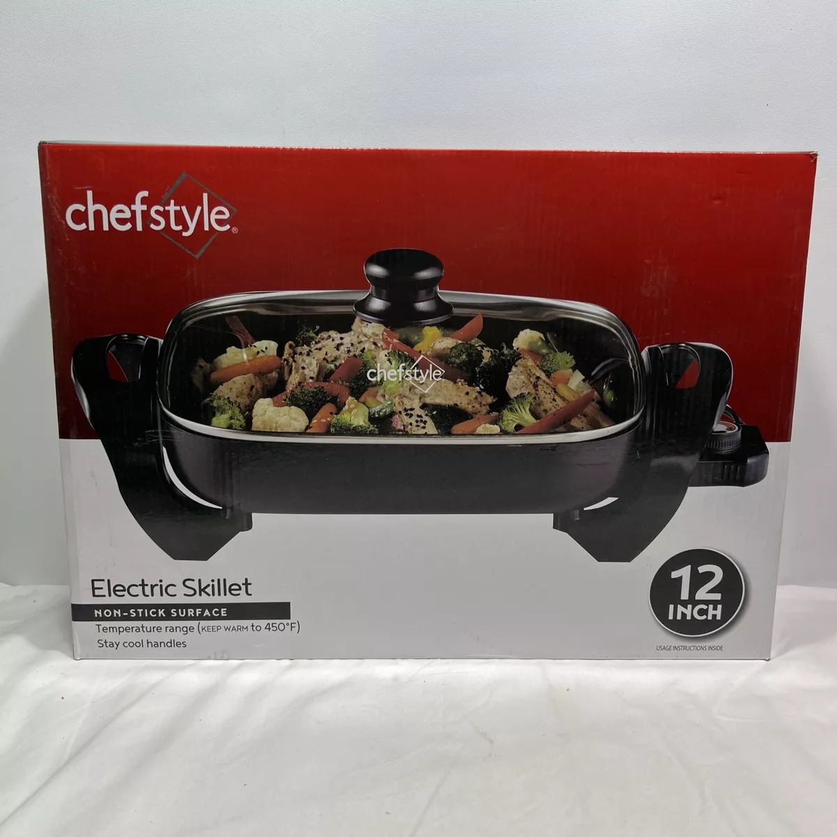 Best 12 sale inch electric skillet
